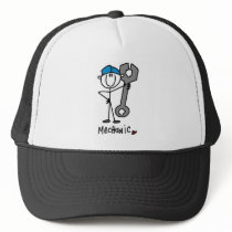 Basic Mechanic T-shirts and Gifts hats by stick_figures Basic Mechanic T-shirts and Gifts hats