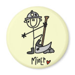 Basic Miner T-shirts and Gifts magnets
