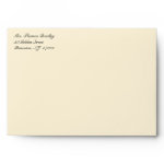 Basic Monogram Party Invitation Envelopes
