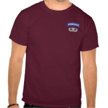 Basic Parachutist Airborne T-shirts