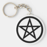 Basic Pentagram Key Chain