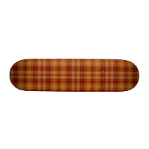 Basic Plaid Skate Deck