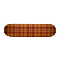 Basic Plaid Skate Deck