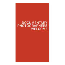 Basic promo card - RED business cards