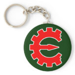 Basic Red Logo Key Chains