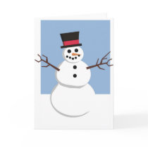 Basic Snowman cards