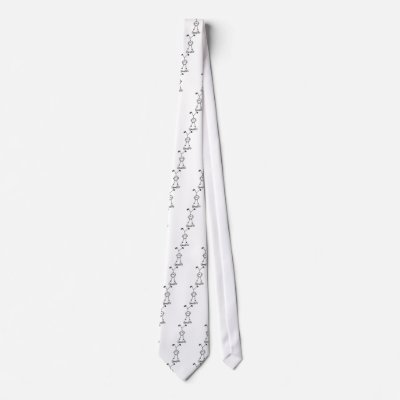 Basic Stick Figure Gymnastics Tshirts and Gifts Neckties by stick_figures