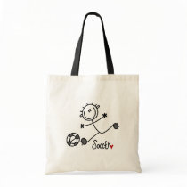Basic Stick Figure Soccer T-shirts and Gifts Bags