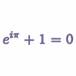 Basic T-Shirt: Euler's identity small. cobblestone