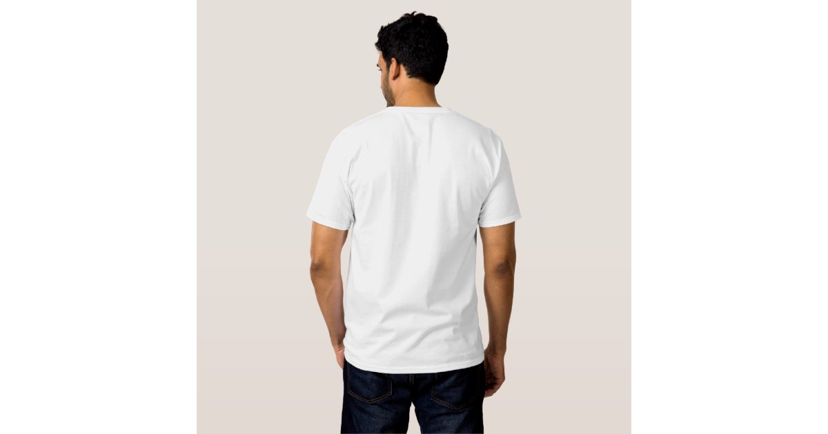 Basic tshirt template (pocket) Zazzle
