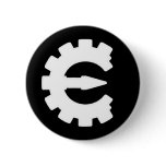 Basic White Logo Pins