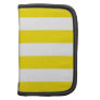 Basic Yellow and White Stripes Pattern Organizers