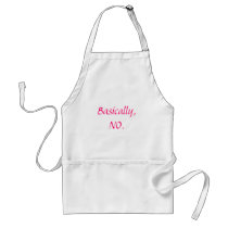 Basically,NO. aprons