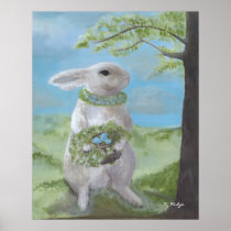 Basil Bunny - Print posters