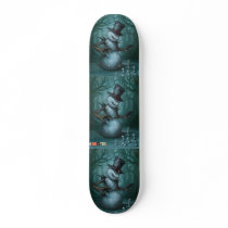 Basil miles snowman deck skateboards by Ryanenjoi Basil miles snowman deck skateboards