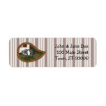 Basil the Pig Return Address Label