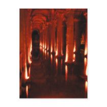 Basilica Cistern Postcard