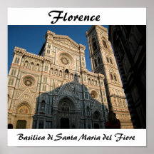 Basílica de Florencia Posters