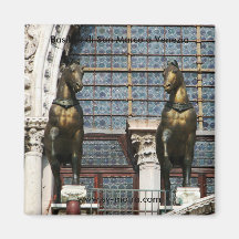 Basilica di San Marco a Venezia (Venice) Fridge Magnet