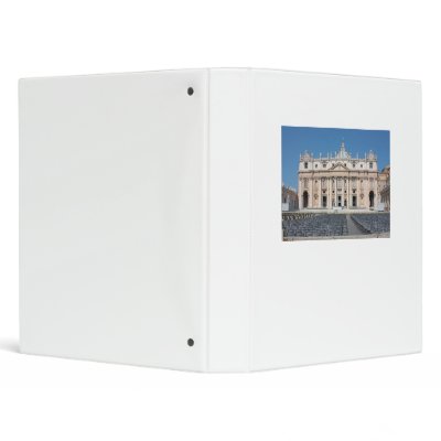 Basilica di San Pietro, Vatican City, Rome, Italy 3 Ring Binder by a1luha