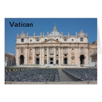 Basilica di San Pietro, Vatican City, Rome, Italy Greeting Card