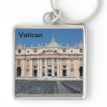 Basilica di San Pietro, Vatican City, Rome, Italy Keychain