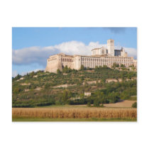 Basilica of Assisi Postcard