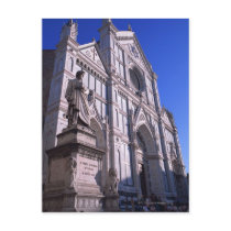 Basilica Santa Croce 2 Postcard