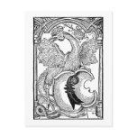 Basilisk Dragon Postcard