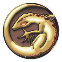 Basilisk Mascot Stickers