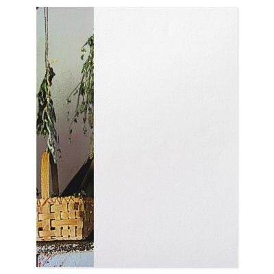 Basket and Drying Herbs Personalized Letterhead by SusanSavad