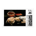 Basket and Pot of Soup stamp