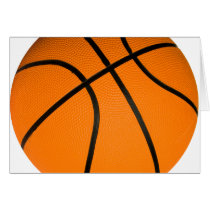 Basket Ball Greeting Cards