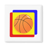 Basket ball magnet