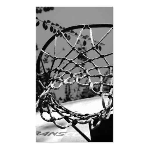 Basket Ball Net Business Cards (front side)