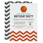Basket ball sport theme birthday boy party card