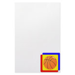Basket ball stationery paper