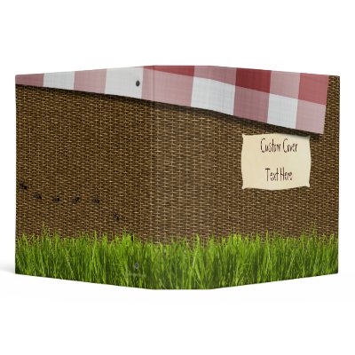 Basket Case Custom 2" Binder by thebindery
