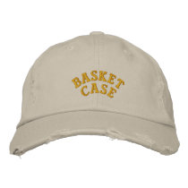 Basket Case embroidered hats