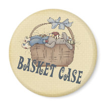 Basket Case Fridge Magnet