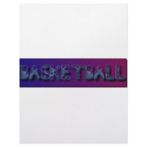 BASKET letterhead by TattooFont3D BASKET letterhead