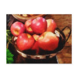 Basket of Apples in Kitchen Postcard