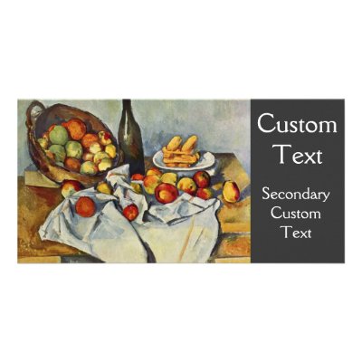 Basket of Apples Customized Photo Card by ImmortalArtwork