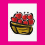 Basket of Apples Post Card Basket of Apples Post Card