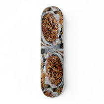 Basket of chicken skateboard decks