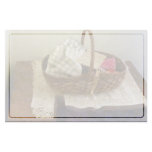 Basket of Cloth and Measuring Tape Stationery Paper