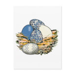 Basket of Colorful Easter Eggs 03 postcards