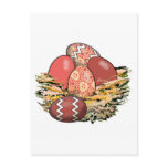 Basket of Colorful Easter Eggs 05 postcards