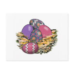 Basket of Colorful Easter Eggs 06 postcards