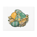 Basket of Colorful Easter Eggs 08 postcards